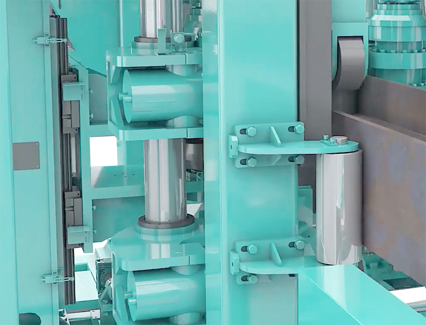 H-beam Flange Plate Straightening Machine